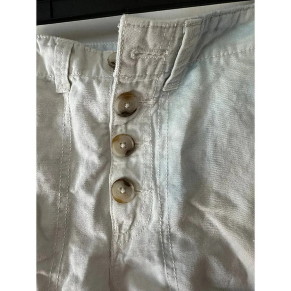 Loft Women’s size 00 blue and white dyed shorts - Picture 3 of 9